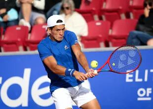 Sebastián Báez, que este año había ganado el primer ATP de su carrera (en Estoril), no pudo repetir en Bastad. 
