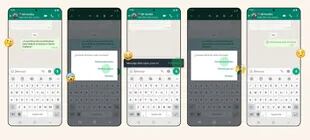 Una nueva característica de WhatsApp permite recuperar un mensaje borrado hasta 5 segundos después de haberlo eliminado