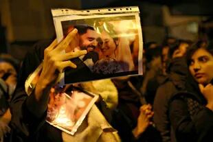 Los manifestantes pidieron la salida de Ali Khamenei