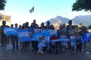 Los argentinos reunidos en Sudáfrica