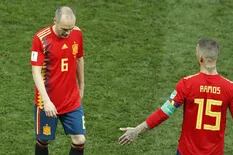 Andrés Iniesta se retiró de la selección de España tras la eliminación