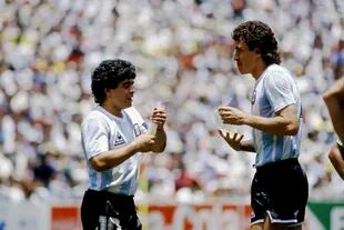 Con Maradona en México 86; mito eterno