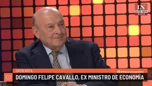 El exministro de Economía Domingo Cavallo suele ser consultado por dirigentes de la oposición sobre la marcha de la economia.
