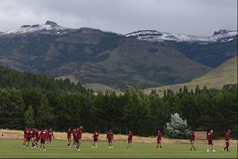 River Plate hace su pretemporada en San Martín de los Andes