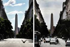 Antes y después: los lugares más icónicos de la Ciudad a un año de la pandemia