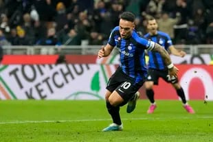 Lautaro Martínez, otro campeón mundial en acción este sábado, quiere continuar su gran momento en Inter, que recibirá a Udinese en la Serie A.