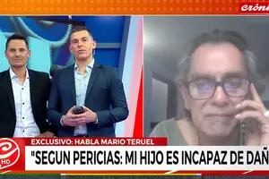 Mario Teruel habló sobre su hijo, acusado de abuso sexual: “No es un violador"