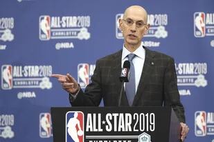 Adam Silver, el comisionado de la NBA que aceptó la posibilidad de realizar cambios de formato en el mayor torneo del mundo del básquetbol