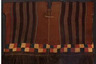 Uno de los textiles que se podrán apreciar ahora en el Museo Histórico Nacional 