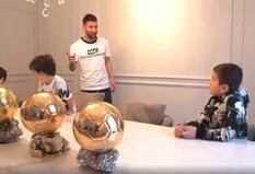 El disparatado diálogo entre Messi y su hijo Thiago sobre el Balón de Oro