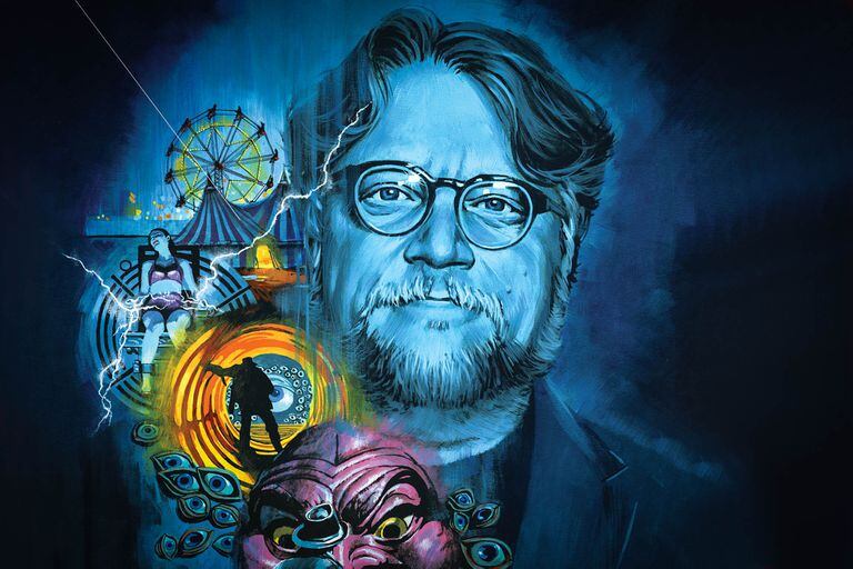 Guillermo Del Toro. Ilustración por Paul Mann