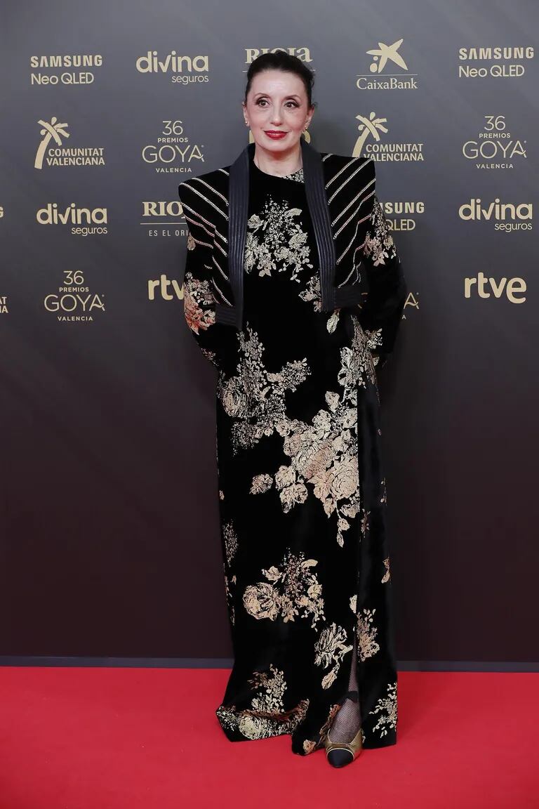 Luz Casal en la alfombra roja de los Premios Goya 2022