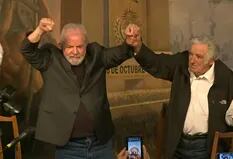 Lula y Mujica fueron a la CGT: convocaron a la unidad y se movieron al ritmo de la marcha peronista