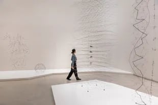 Obras de Gego exhibidas en el Guggenheim