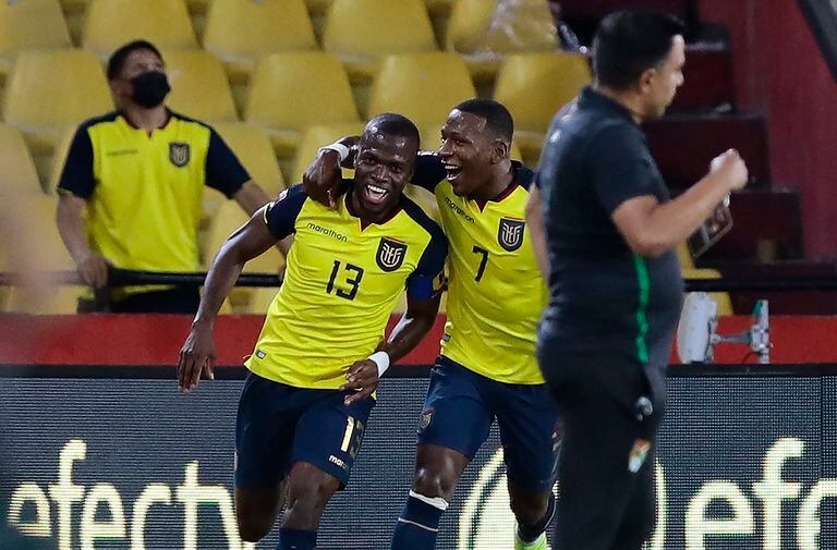 Festeja Enner Valencia; Ecuador liquidó temprano el reto ante Bolivia y sigue en zona de clasificación