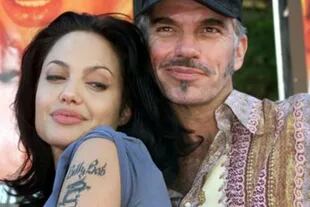 Antes, Angelina Jolie tenía tatuado el nombre de su exmarido Billy Bob Thornton