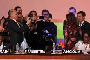 Según el comunicado emitido por Cancillería 133 países expresaron el apoyo a la Argentina