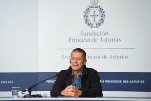 Emmanuel Carrère fue en la conferencia de prensa del Premio Princesa de Asturias aseguró que nunca se ha autocensurado