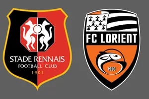 Lorient venció por 2-1 a Rennes como visitante en la Ligue 1 de Francia