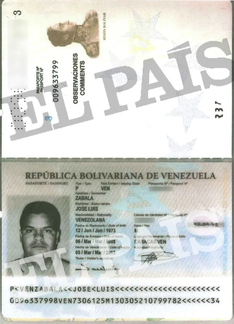 El pasaporte de Zabala