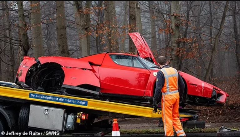 La Ferrari Enzo fue construida y bautizada de esa manera en honor al fundador de la marca (Foto: DailyMail)