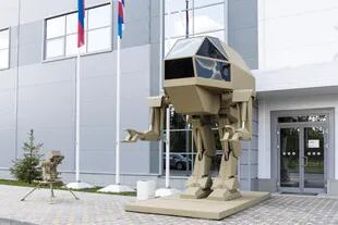 Así se ve Igorek, el nuevo robot de combate de Kalashnikov