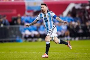 ARCHIVO - Lionel Messi es una de las estrellas a seguir en el Mundial de Qatar 2022 (AP Foto/Eduardo Munoz Alvarez, archivo)