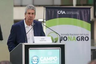 José Martins, presidente de la Bolsa de Cereales de Buenos Aires, en Jonagro