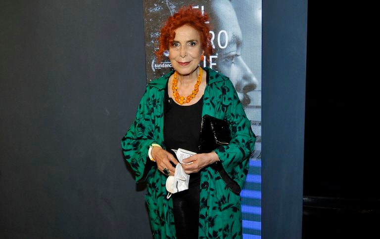 Mirta Busnelli, otra de las actrices que se acercó al cine Gaumont para ver el sexto film de Ana Katz