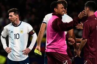 El 22 de marzo último, en Madrid, Venezuela le ganó 3 a 1 en un amistoso a la Argentina, el día del regreso de Messi a la selección luego del Mundial de Rusia 2018