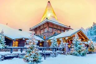 Está ubicada en la localidad de Laponia y se llama Santa Claus Village