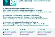 Encuentro internacional sobre procesos migratorios entre Croacia y América del Sur