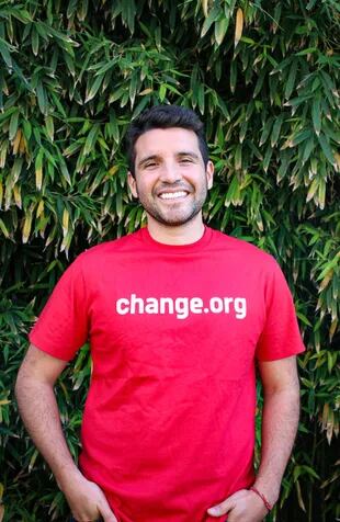 Leandro Asensos, director de Change.org en la Argentina y el Cono Sur