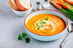 Sopa de zanahoria al curry