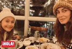 Diego Torres y Débora Bello comparten días de esquí en Aspen junto a su hija