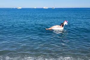 Mi mejor lugar en Francia: “Acá hago aquagym en el mar, mirando a Italia”
