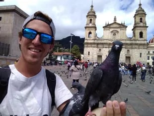 El sueño de Tomás era viajar solo y recorrer América del Sur.