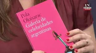 Pola presentó su último libro: "Galería de celebridades argentinas"