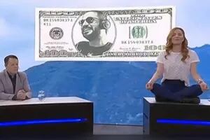 Agustina Kämpfer meditó en vivo para que baje el dólar y el resultado sorprendió a todos