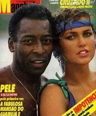 Pelé, Xuxa y un romance que acaparó la atención de los medios