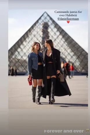 Antonela Roccuzzo y Daniella Semaan son grandes amigas y se expresan su cariño en las redes sociales