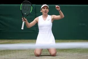 Simona Halep empieza a sentirse campeona de Wimbledon