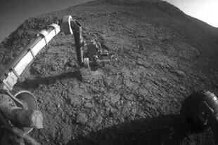 Una foto tomada por el Opportunity en Marte