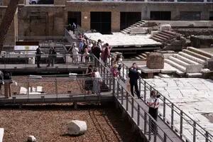 Roma abre al público el complejo de templos en donde apuñalaron a Julio César