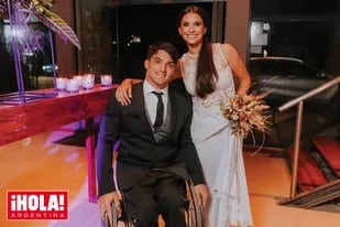 El tenista "Gusti" Fernández nos comparte el álbum de su boda con Florencia Tagliaferro