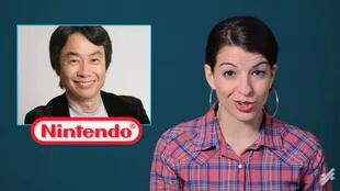 Shigeru Miyamoto, productor de Nintendo, y Anita Sarkeesian