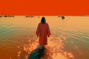 Imagen de cómo sería una película sobre Jesucristo dirigida por Quentin Tarantino