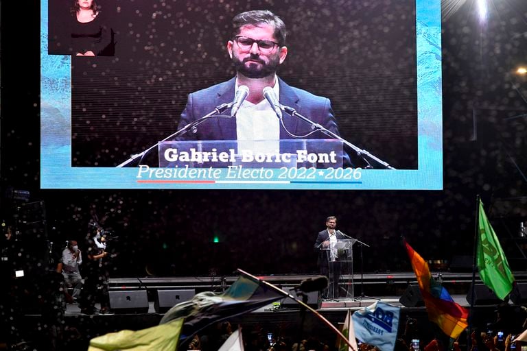 Rede von Gabriel Borick, gewählter Präsident von Chile, nach dem Sieg gegen Cost