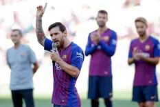 El primer mensaje de Messi como capitán del Barça y su largo abrazo con Tevez