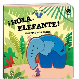 ¡Hola, elefante!: un libro con puzle